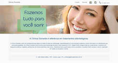 Desktop Screenshot of clinicagionedis.com.br